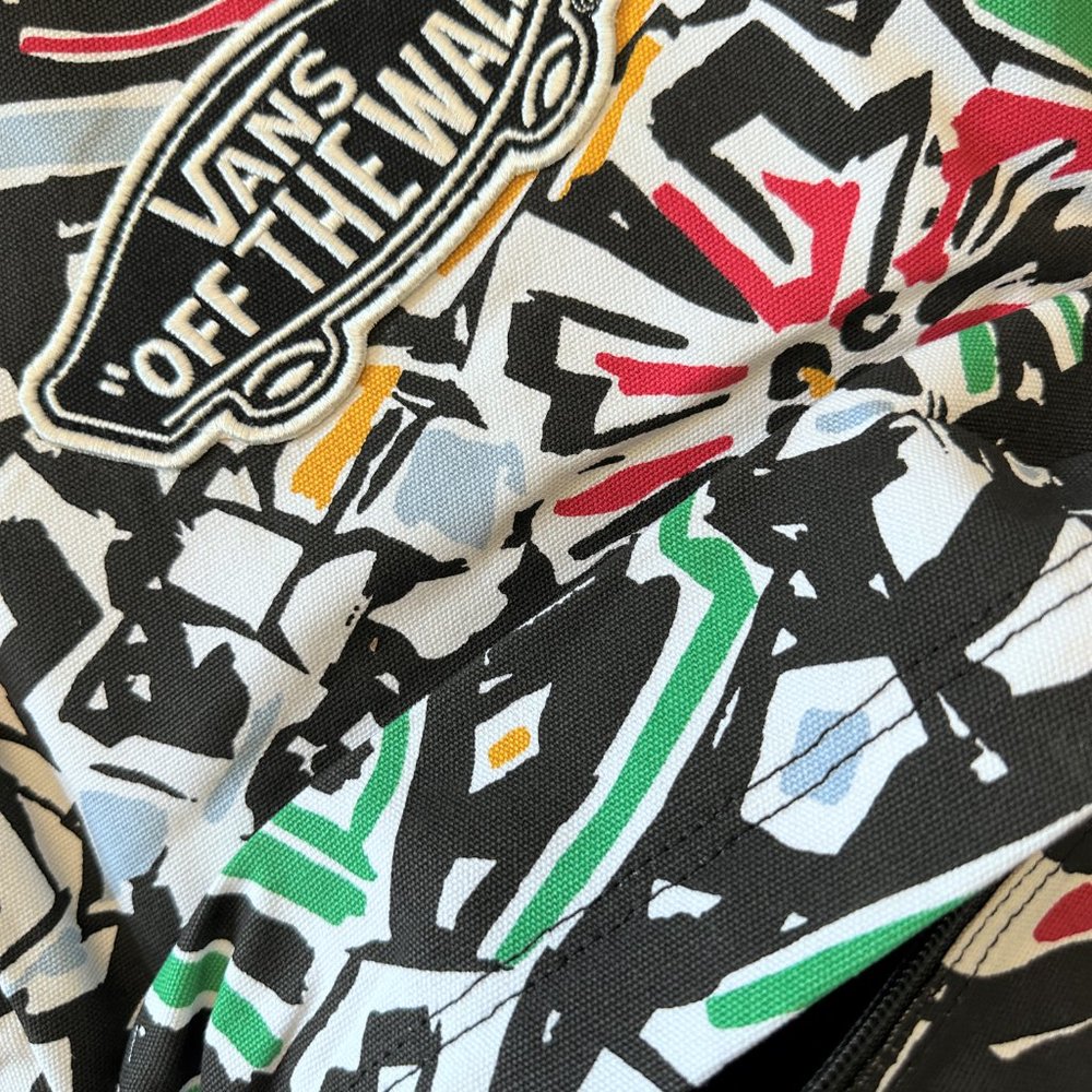 Vans OLD SKOOL Off The Wall Backpack NEW Realm Abstract School Bag … - Picture 4 of 8